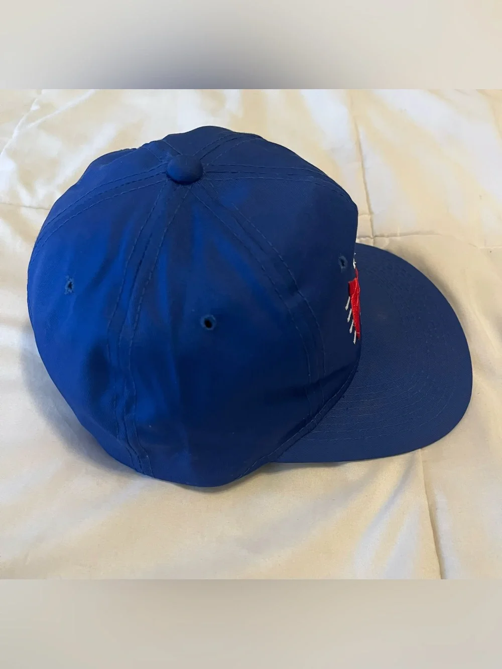 Vintage Youngan NFL Blue Buffalo Bills Logo Snapback Hat
